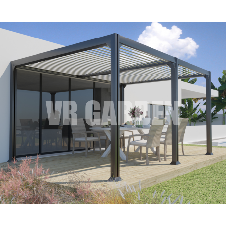 pergola-adossee-bioclimatique-300x400cm-avec-pieds-arriere-et-lames-13cm-gris-madison-couleurs-du-monde.png