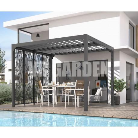 pergola-bioclimatique-aluminium-anthracite-1080m-toit-avec-lames-ovales-4-panneaux-moucharabieh-gris-pour-cote-3m-habrita.jpg